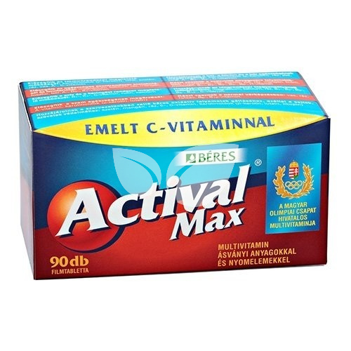 Béres Actival Max multivitamin filmtabletta 90db