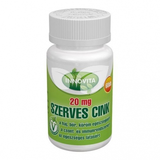 Innovita Szerves Cink tabletta 20mg