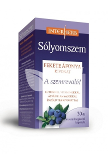 Interherb Vital Sólyomszem Feketeáfonya kivonat kapszula