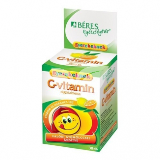 Béres Egészségtár C-vitamin rágótabletta gyerekeknek
