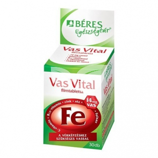 Béres Egészségtár Vas Vital filmtabletta