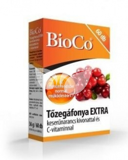 BioCo Tőzegáfonya Extra tabletta