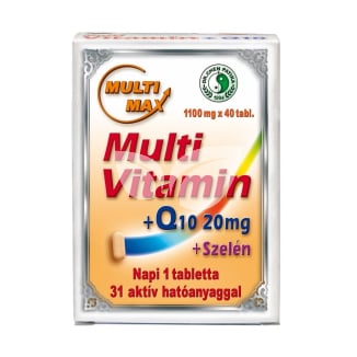 Dr.Chen Multi-Max vitamin+20 mg Q10+szelén kapszula