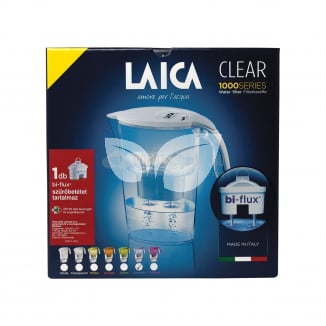 Laica Color Clear line vízszűrő kancsó kék 1db szűrőbetéttel - 3.