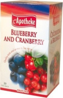 Apotheke Áfonya-Tőzegáfonya Filteres tea