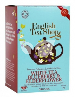 English Tea Shop Bio Fehértea Áfonya-Bodza