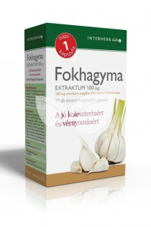 Interherb Napi1 Fokhagyma Extraktum 100mg Kapszula