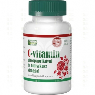 Zöldvér C-Vitamin Pirospaprika-Hibiszkusz kapszula