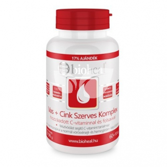 Bioheal Vas + Cink Szerves Komplex tabletta