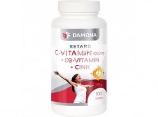 Damona C-Vitamin+D3+Cink Tabletta
