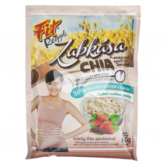 Fit Reggeli Zabkása Chia Mag-Eper