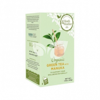 H&H Bio Zöldtea Manuka Mézzel