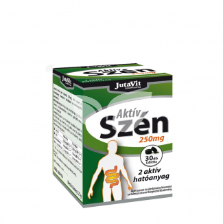 JutaVit Aktív Szén tbl. 30x 250mg