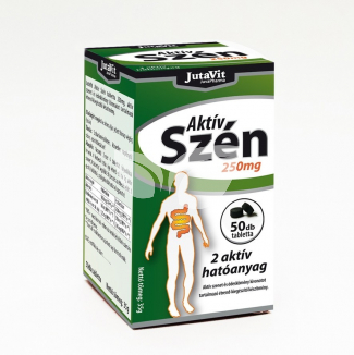 JutaVit Aktív Szén tbl. 50x 250mg