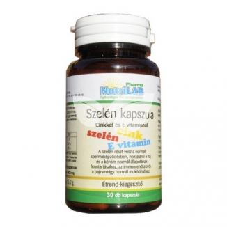 NutriLAB Szelén Cinkkel kapszula