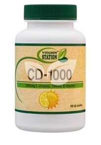 Vitamin Station CD-1000 tabletta
