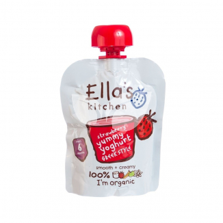 Ella's kitchen Bio görög joghurt eperrel 90 g