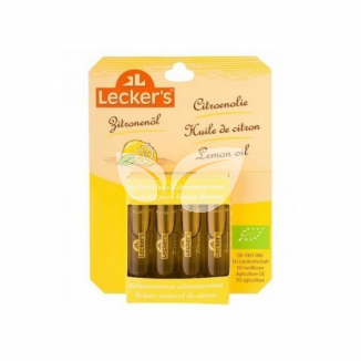 Leckers bio citromolaj /étkezési/4x2 ml 8 ml
