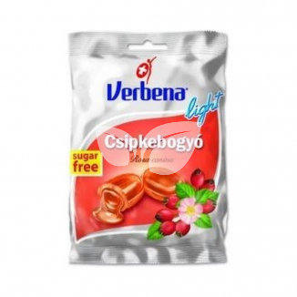 Verbena sugar free csipkebogyó töltött cukorka steviával 60 g