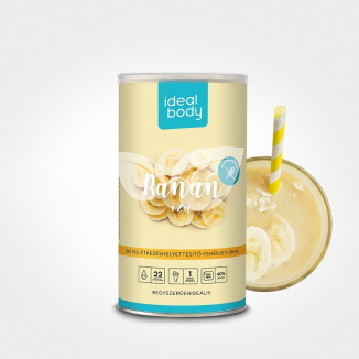 BANÁNOS IdealBody® fehérje turmixpor GLUTÉNMENTES 525 g