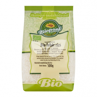 Biopont Bio hosszú szemű Fehér rizs 500 g