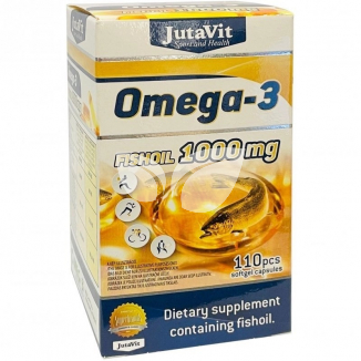 JutaVit Omega-3 halolaj 1000mg gélkapszula