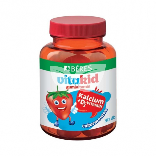 Béres VitaKid Kalcium+D3-vitamin Gumivitamin