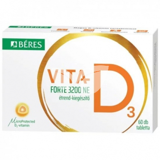 Vita-D3 forte 3200 NE tabletta 60 db