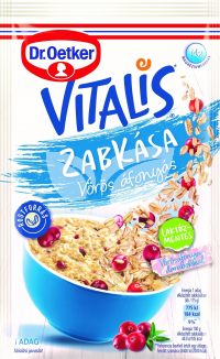 Dr.oetker vitalis zabkása laktózmentes vörösáfonyás 50 g