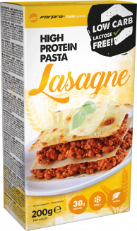 Forpro tészta lasagne csökkentett szénhidrát, extra magas fehérje tartalommal 200 g