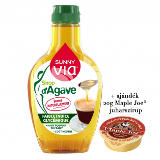 Sunny via agave szirup 350 g + ajándék juharszirup 20 g