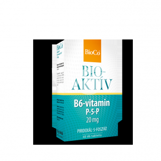 Bioco bioaktív b6-vitamin p-5-p 20mg tabletta 60 db