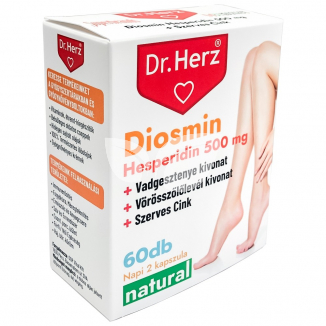Dr.herz diozmin+hezperidin 500mg kapszula 60 db