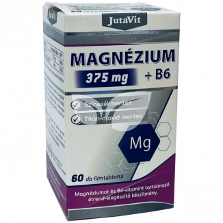 Jutavit magnézium 375mg+b6 vitamin filmtabletta 60 db
