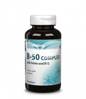 Vitaking b-50 vitamin tabletta 60 db