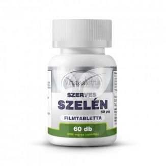 Vitapaletta szerves szelén tabletta 60 db