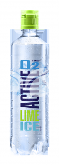 Active O2 fitness víz lime ice 750 ml