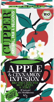 Cupper bio alma fahéj tea 20 db 40 g