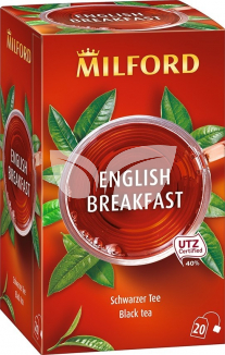 Milford ENGLISH BREAKFAST Fekete tea 20x1,75g