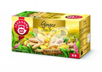 Teekanne ginger extra strong citrom ízű gyömbér tea 35 g