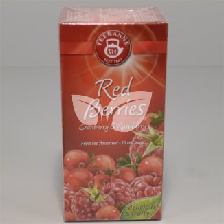 Teekanne red berries vörösáfonya-málna tea 20x2,25g 45 g