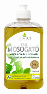 Dr.m kézi mosogatószer menta, csalán és citromfű 500 ml