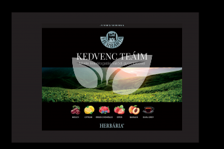 Herbária kedvenc teáim fekete tea válogatás 6x5 db