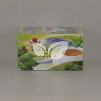 Herbex prémium tea zöldtea aloe verával 20x1,5g 30 g