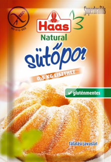 Haas natural sütőpor 12 g