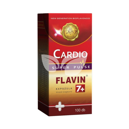 Cardio super flavin 7+ kapszula 100 db