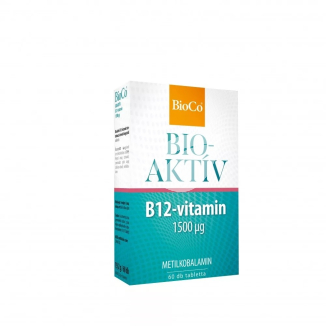 Bioco bioaktív b12-vitamin 1500µg tabletta 60 db
