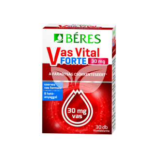 Béres vas vital forte 30mg filmtabletta 30 db