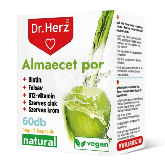 Dr.herz almaecet por+biotin+folsav kapszula 60 db