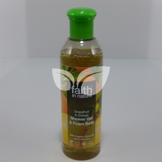 Faith In nature tusfürdő grapefruit-narancs 400 ml